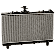 Radiator, 8 Cyl., 6.2L Engine, Non-supercharged, Aluminum Core, Plastic Tank