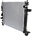 Radiator, 2.5L Engine, Sedan, Aluminum Core, Plastic Tank