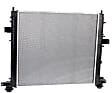 Radiator, 2.5L Engine, Sedan, Aluminum Core, Plastic Tank