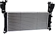 Radiator, 2.0L Engine, Transaxle, Aluminum Core, Plastic Tank