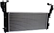 Radiator, 2.0L Engine, Transaxle, Aluminum Core, Plastic Tank