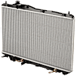Radiator, 2.0L Engine, Aluminum Core, Plastic Tank