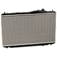 Radiator, 2.0L Engine, Aluminum Core, Plastic Tank