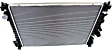 2015-2021 Chevrolet Trax - Radiator, 1.4L Engine, Aluminum Core, Plastic Tank