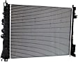 2015-2021 Chevrolet Trax - Radiator, 1.4L Engine, Aluminum Core, Plastic Tank