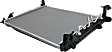 Radiator, 3.8L Engine, Sedan, Aluminum Core, Plastic Tank