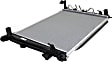 Radiator, 3.8L Engine, Sedan, Aluminum Core, Plastic Tank
