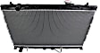 Radiator, 3.5L Engine, Aluminum Core, Plastic Tank