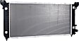 Radiator, 8 Cyl., 5.3L/6.2L Engines, Plastic Tank, Aluminum Core, with Transmission Cooler, with Engine Oil Cooler