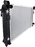Radiator, 8 Cyl., 5.3L/6.2L Engines, Plastic Tank, Aluminum Core, with Transmission Cooler, with Engine Oil Cooler