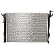 Radiator, 2.4L/3.3L Engines, Aluminum Core, Plastic Tank