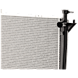 Radiator, 2.4L/3.3L Engines, Aluminum Core, Plastic Tank