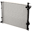 Radiator, 2.4L/3.3L Engines, Aluminum Core, Plastic Tank