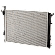 Radiator, 2.4L/3.3L Engines, Aluminum Core, Plastic Tank