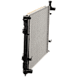 Radiator, 2.4L/3.3L Engines, Aluminum Core, Plastic Tank
