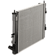 Radiator, 1.6L/1.8L/2.0L Engines, Automatic or Manual Transmission, Aluminum Core, Plastic Tank