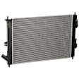 Radiator, 1.6L/1.8L/2.0L Engines, Automatic or Manual Transmission, Aluminum Core, Plastic Tank