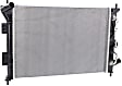 Radiator, 1.6L/2.0L Engines, Automatic Transmission, Aluminum Core, Plastic Tank