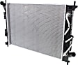 Radiator, 1.6L/2.0L Engines, Automatic Transmission, Aluminum Core, Plastic Tank