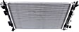 Radiator, 1.6L/2.0L Engines, Automatic Transmission, Aluminum Core, Plastic Tank