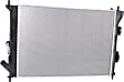 Radiator, 1.6L/2.0L Engines, Automatic Transmission, Aluminum Core, Plastic Tank