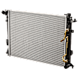 Radiator, 2.0L Engine, Automatic or Manual Transmission, Standard Duty Cooling, Aluminum Core, Plastic Tank