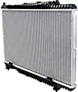 2014-2019 Ford Fiesta - Radiator, 1.6L Turbo, ST Model, Aluminum Core, Plastic Tank