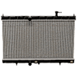 Radiator, 2.0L/2.5L Engines, Aluminum Core, Plastic Tank