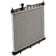 Radiator, 2.0L/2.5L Engines, Aluminum Core, Plastic Tank