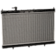 Radiator, 2.0L/2.5L Engines, Aluminum Core, Plastic Tank