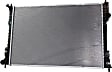 Radiator, 3.5L Engine, Base/Limited/XLT Models, Non-Turbo, Aluminum Core, Plastic Tank