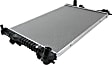 Radiator, 3.5L Engine, Base/Limited/XLT Models, Non-Turbo, Aluminum Core, Plastic Tank