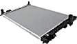 Radiator, 3.5L Engine, Base/Limited/XLT Models, Non-Turbo, Aluminum Core, Plastic Tank