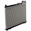 Radiator, 1.5L Engine, Automatic CVT Transmission, Aluminum Core, Plastic Tank
