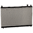 Radiator, 1.5L Engine, Automatic CVT Transmission, Aluminum Core, Plastic Tank