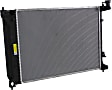 Radiator, 2.4L Engine, SE/2.4 Sport/Essential/GL/GLS/Limited/Luxury/Preferred/SEL/Sport/Sport Tech Models, Aluminum Core, Plastic Tank