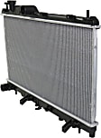 Radiator, 2.5L Engine, Aluminum Core, Plastic Tank