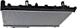 Radiator, 2.5L Engine, Aluminum Core, Plastic Tank