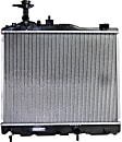 Radiator, 1.2L Engine, Aluminum Core, Plastic Tank