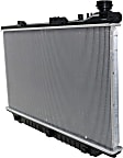 2012-2017 Chevrolet Caprice - Radiator, 6.0L/6.2L Engines, Automatic Transmission, Aluminum Core, Plastic Tank