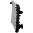 Radiator, 6.4L/6.7L Engines, Primary Unit, Automatic Transmission, All Cab Types, Aluminum Core, Plastic Tank