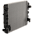 Radiator, 6.4L/6.7L Engines, Primary Unit, Automatic Transmission, All Cab Types, Aluminum Core, Plastic Tank