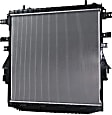 Radiator, 3.6L Engine, Aluminum Core, Plastic Tank