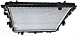 Radiator, 2.5L Engine, Aluminum Core, Plastic Tank