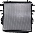 Radiator, 2.5L Engine, Aluminum Core, Plastic Tank