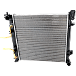 Radiator, 2.0L Engine, 4 Cylinder, Plastic Tank, Turbo Engine
