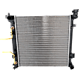 Radiator, 2.0L Engine, 4 Cylinder, Plastic Tank, Turbo Engine