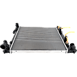 Radiator, 2.0L Engine, 4 Cylinder, Plastic Tank, Turbo Engine