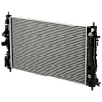 Radiator, 1.4L/1.6L/1.8L Engines, Aluminum Core, Plastic Tank