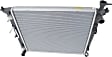Radiator, 2.0L Engine, Plastic Tank